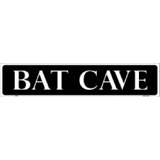 Bat Cave Aluminum Metal Novelty Street Sign    252295095920